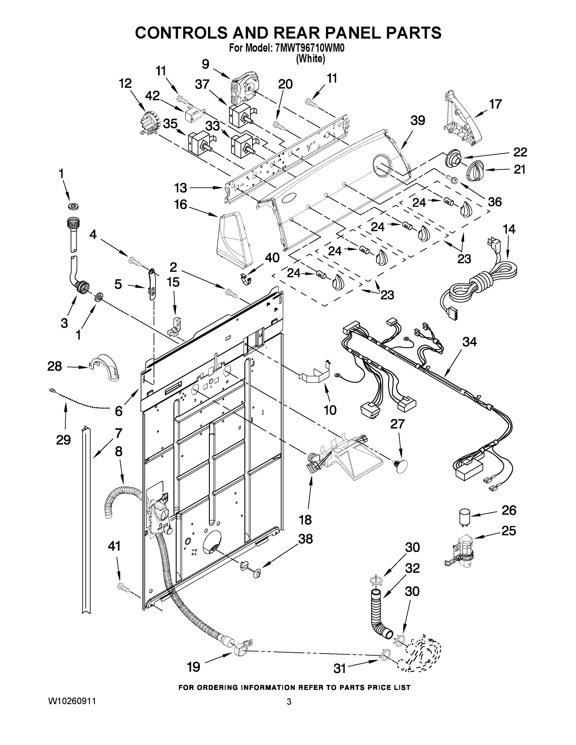 02 - CONTROLS AND REAR PANEL PARTS