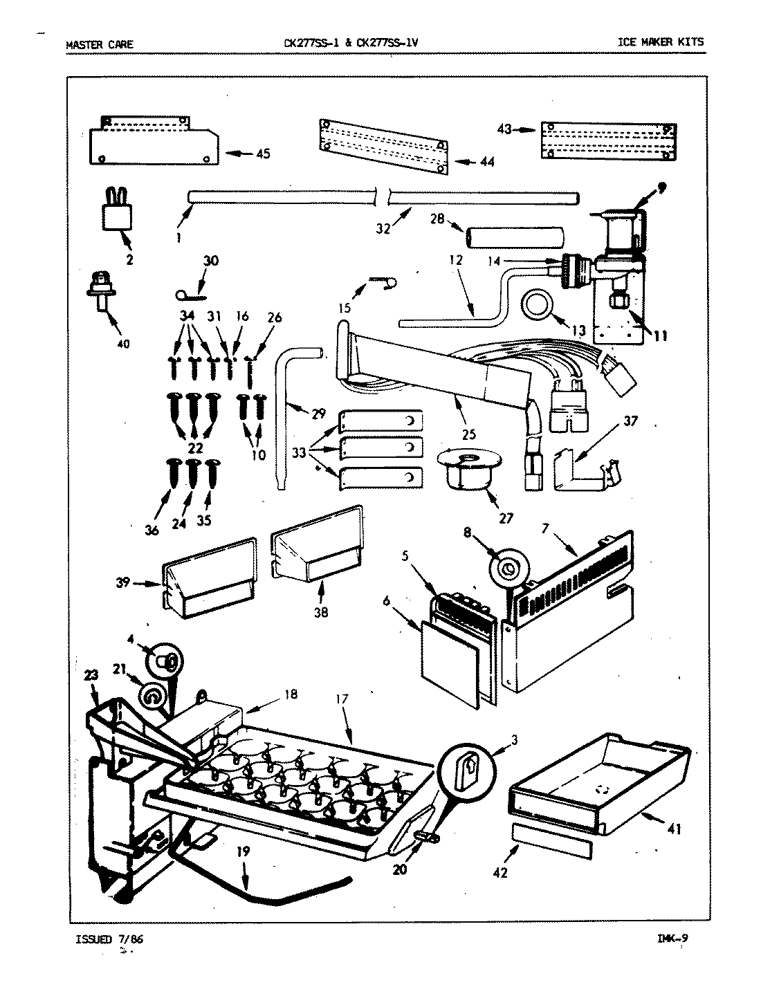 01 - ICE MAKER KIT