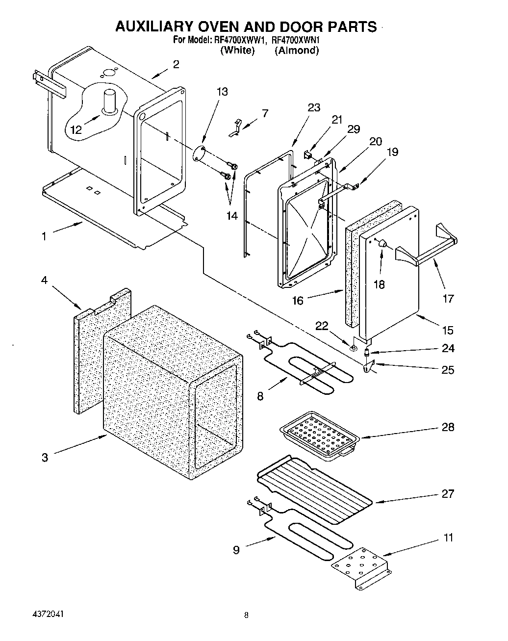 04 - AUXILIARY OVEN AND DOOR