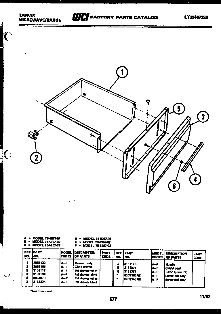 06 - DRAWER PARTS