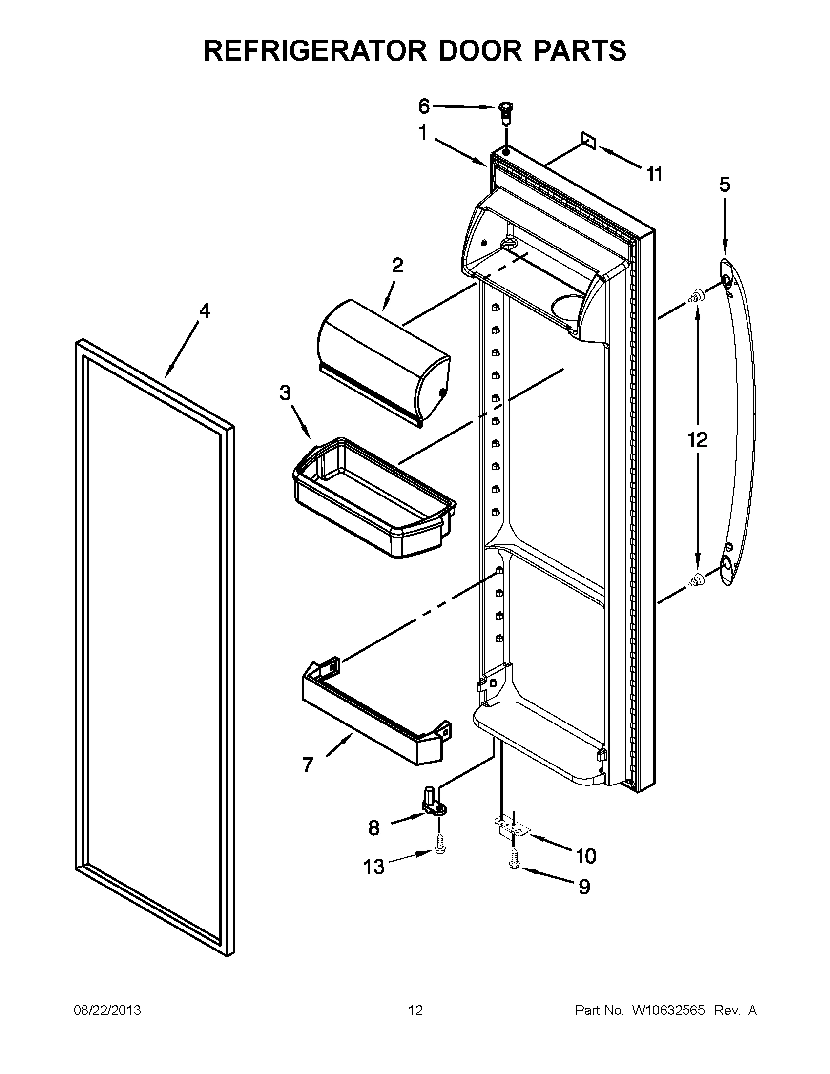 07 - REFRIGERATOR DOOR PARTS