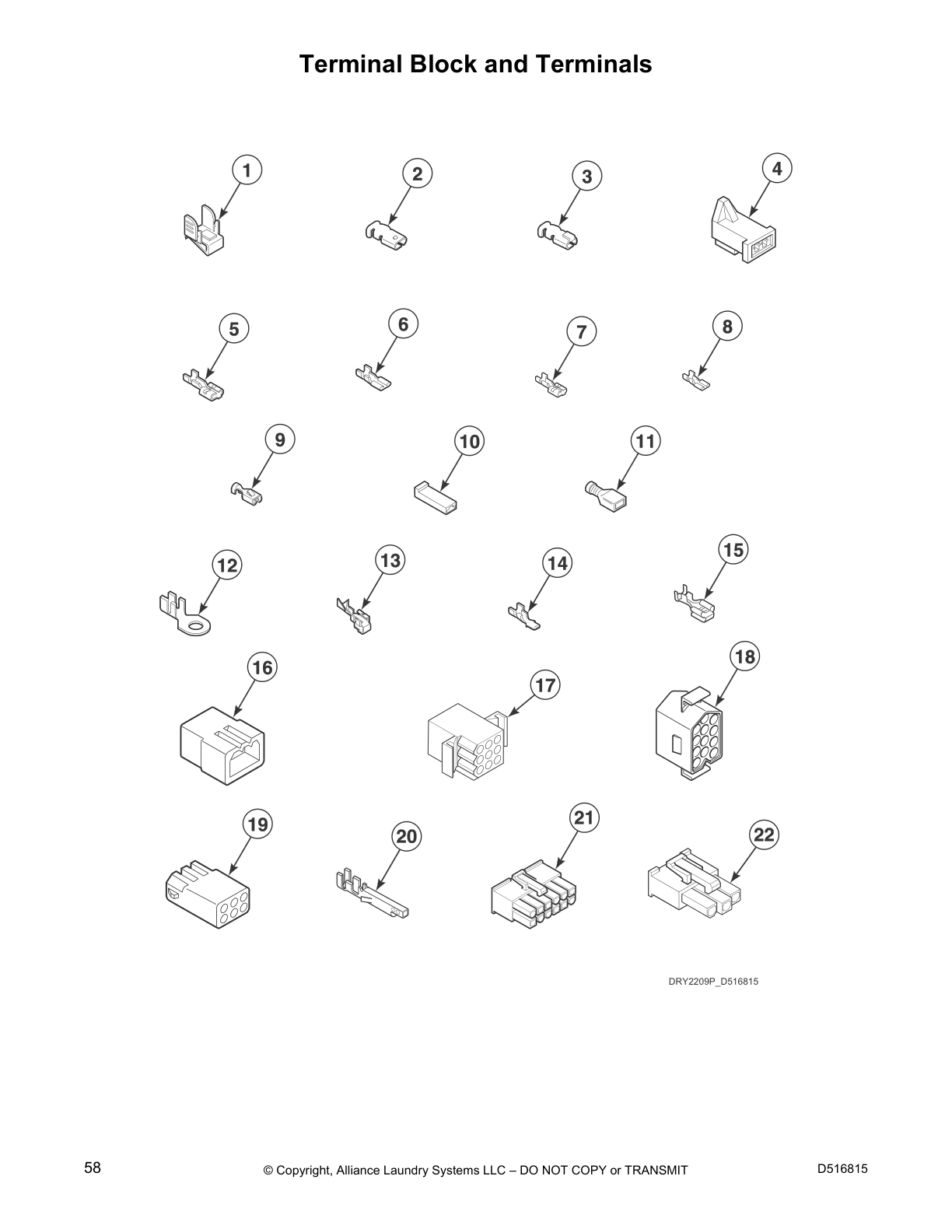 Terminal Block and Terminals