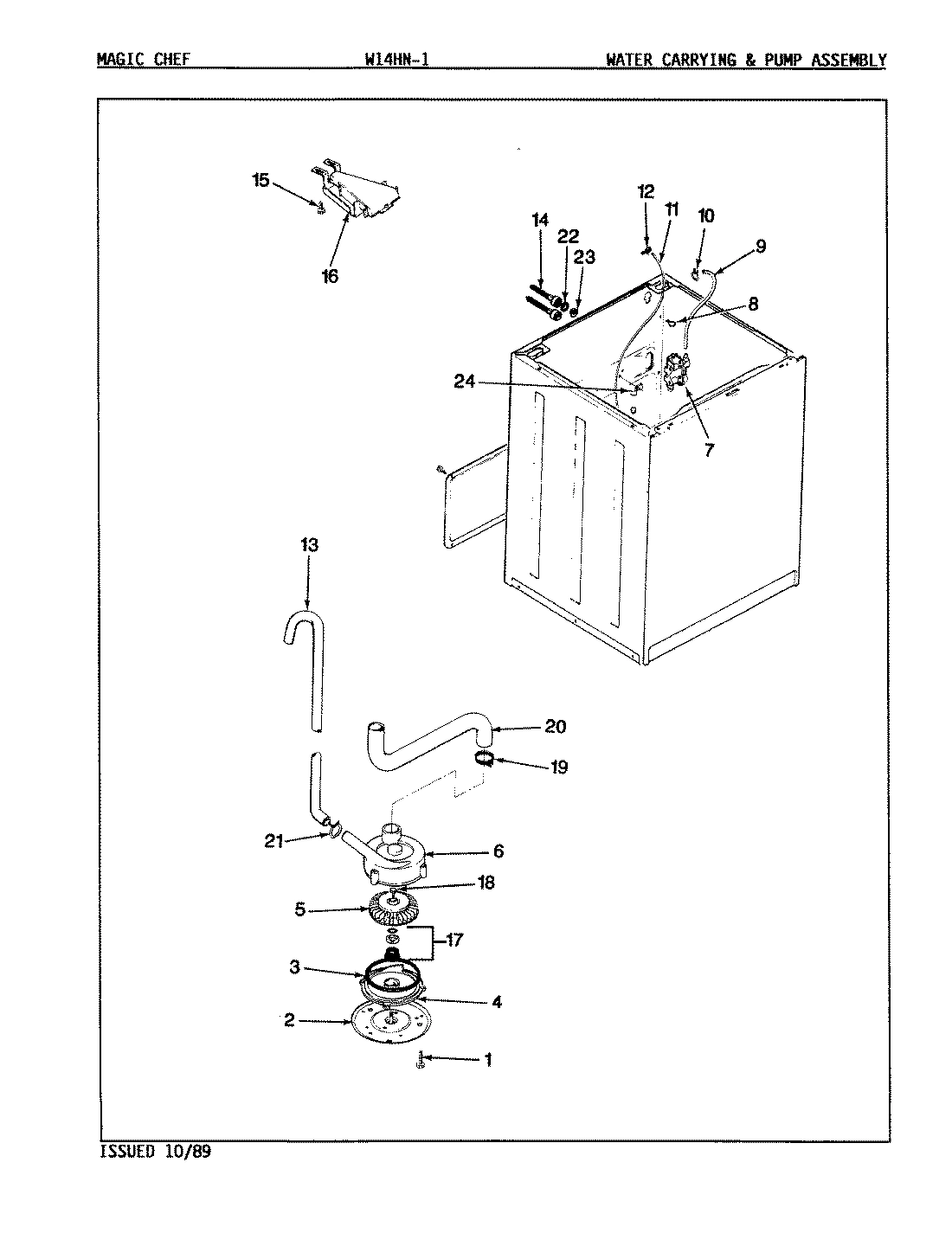 06 - WATER CARRY & PUMP (W14HN-1)(REV. A-B)