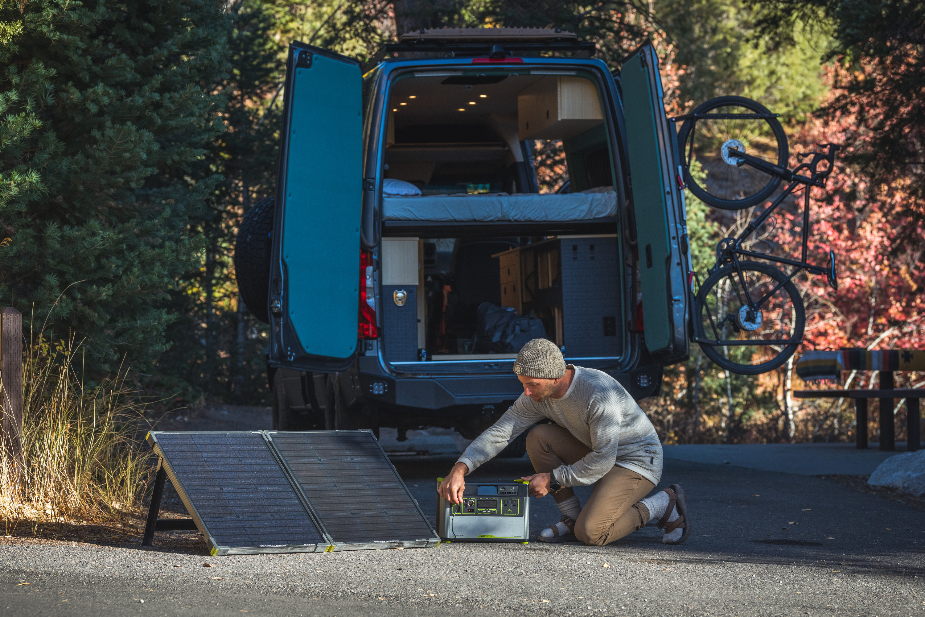 Yeti Solar Generator in Action