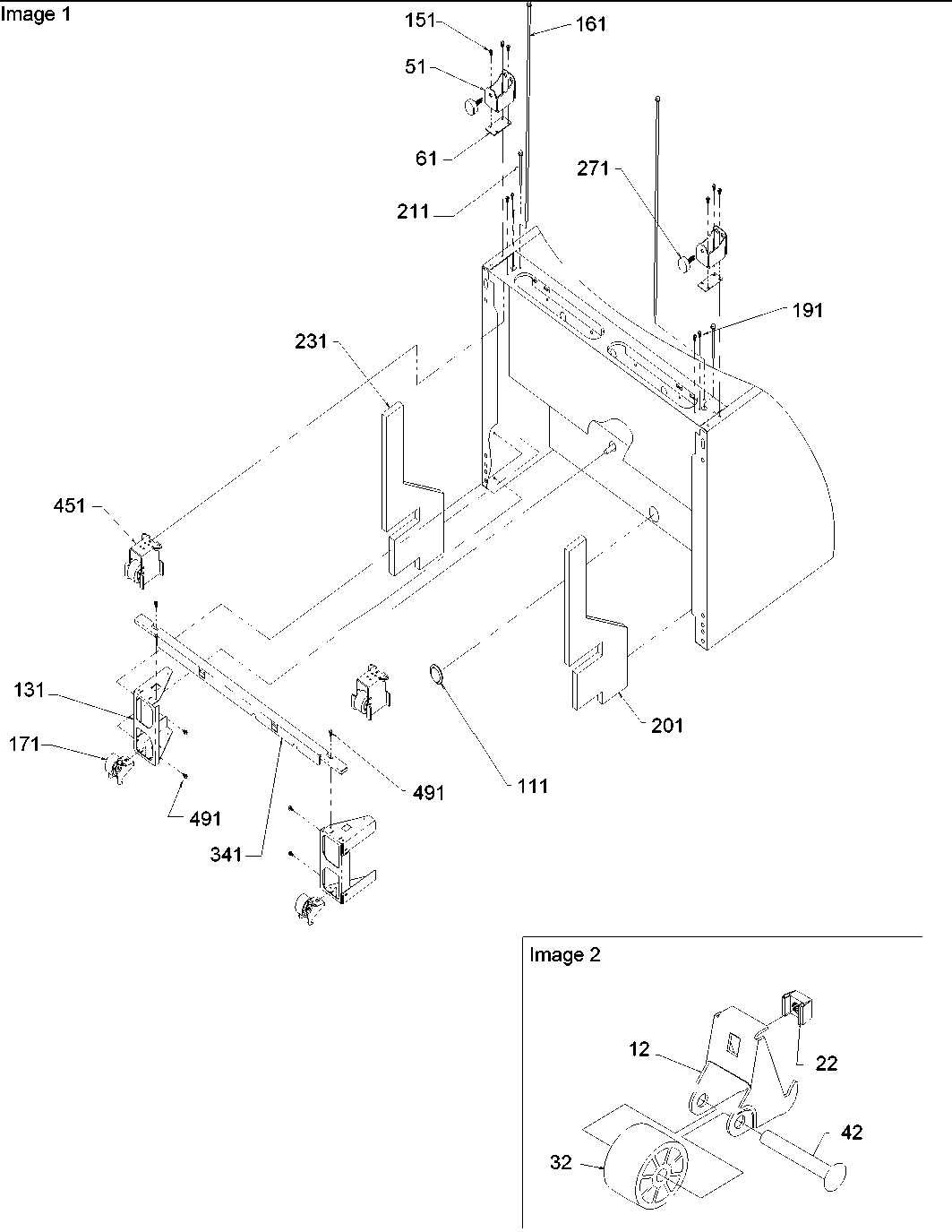 01 - BOTTOM HINGES & ROLLERS
