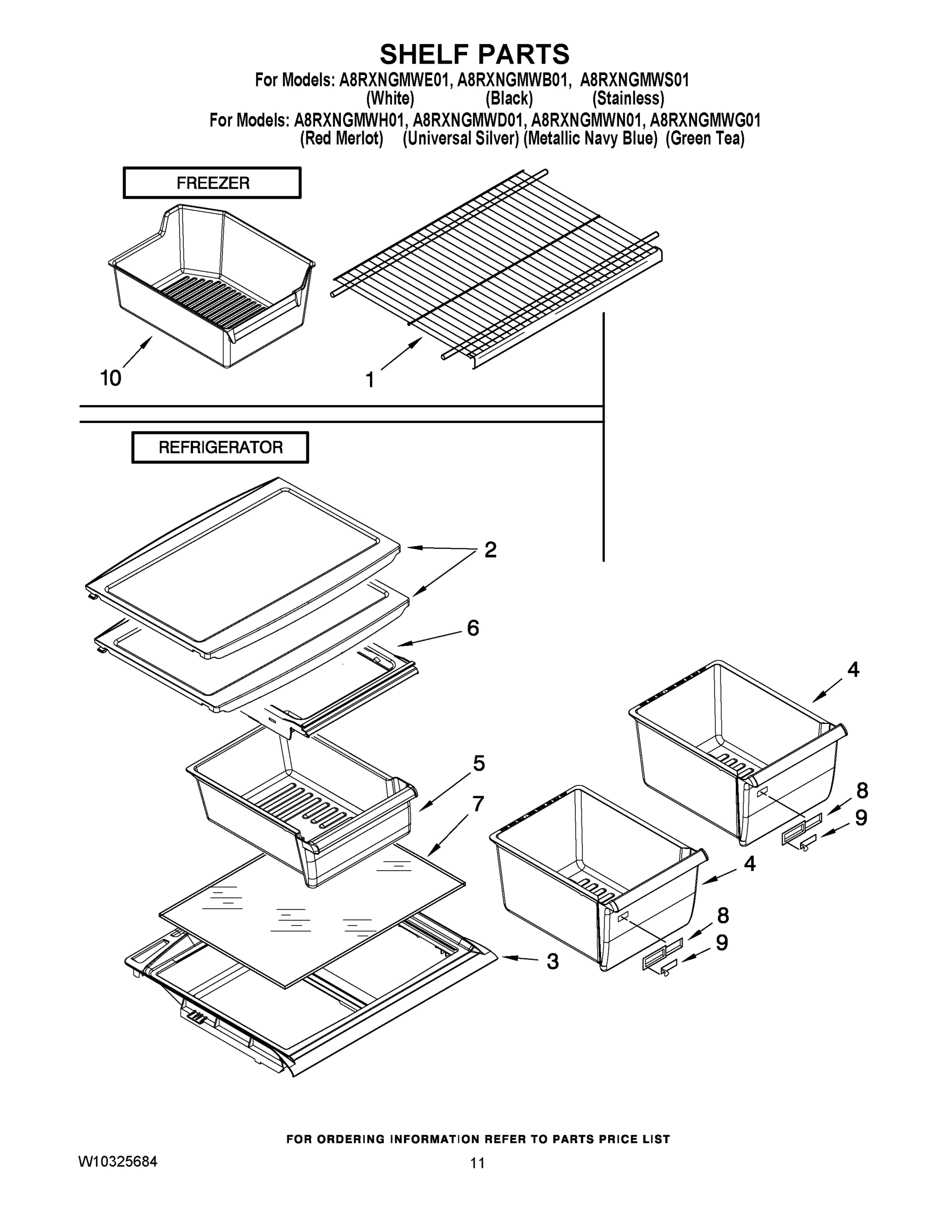 06 - SHELF PARTS
