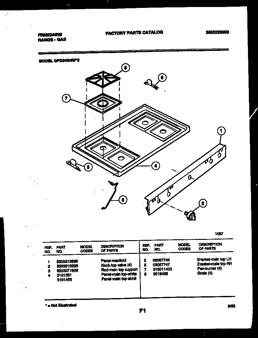 03 - COOKTOP PARTS