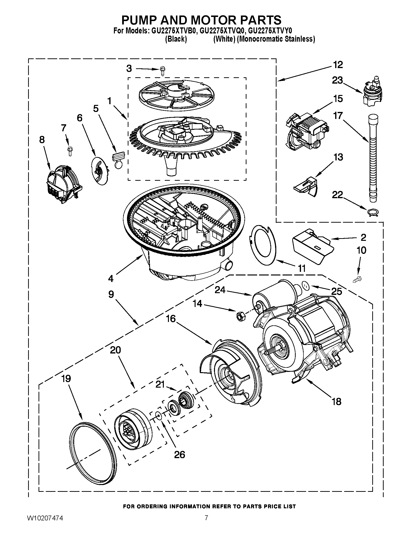 06 - PUMP AND MOTOR PARTS