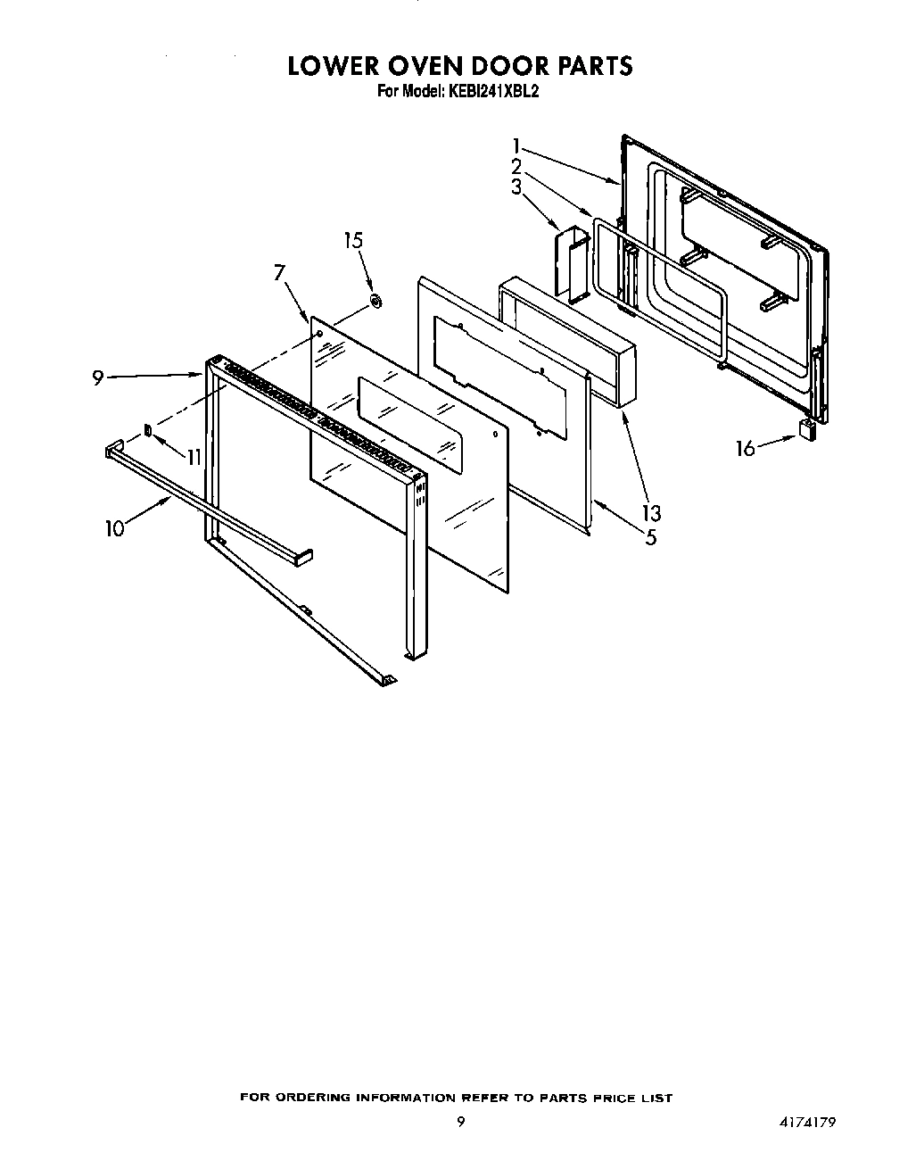 06 - LOWER OVEN DOOR
