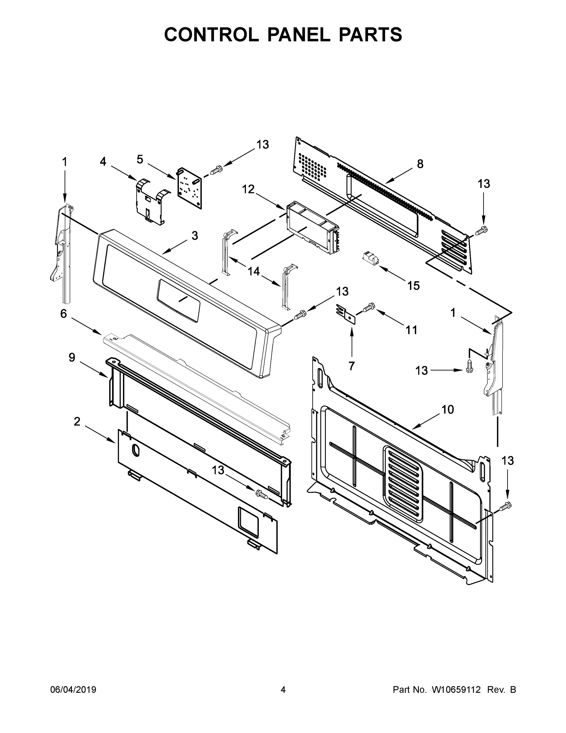 03 - CONTROL PANEL PARTS