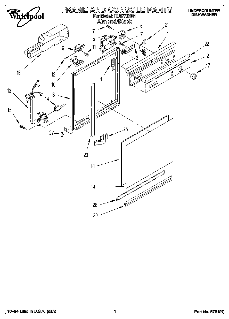 01 - FRAME AND CONSOLE