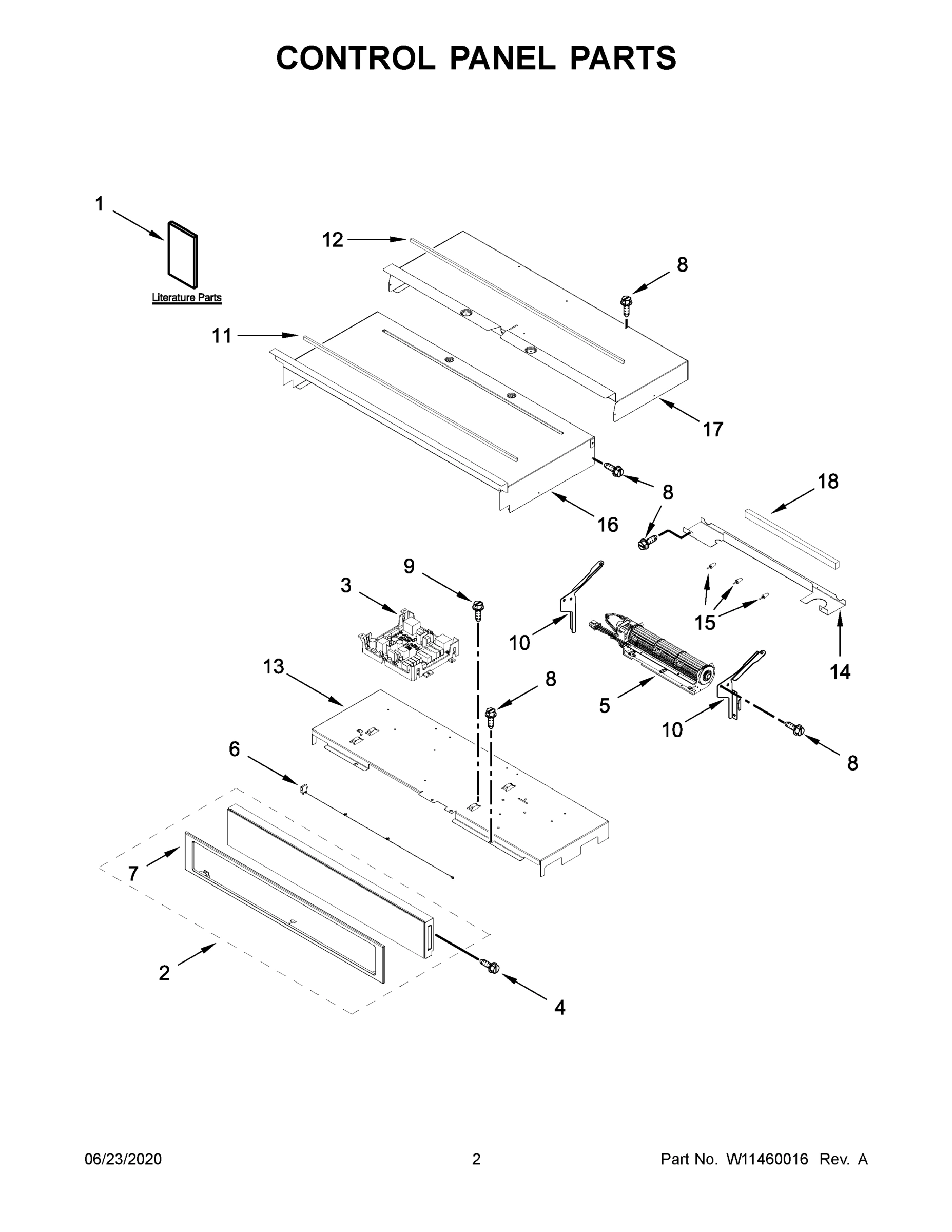 02 - CONTROL PANEL PARTS