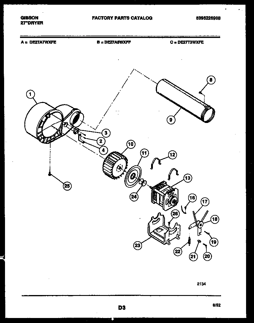 05 - BLOWER AND DRIVE PARTS