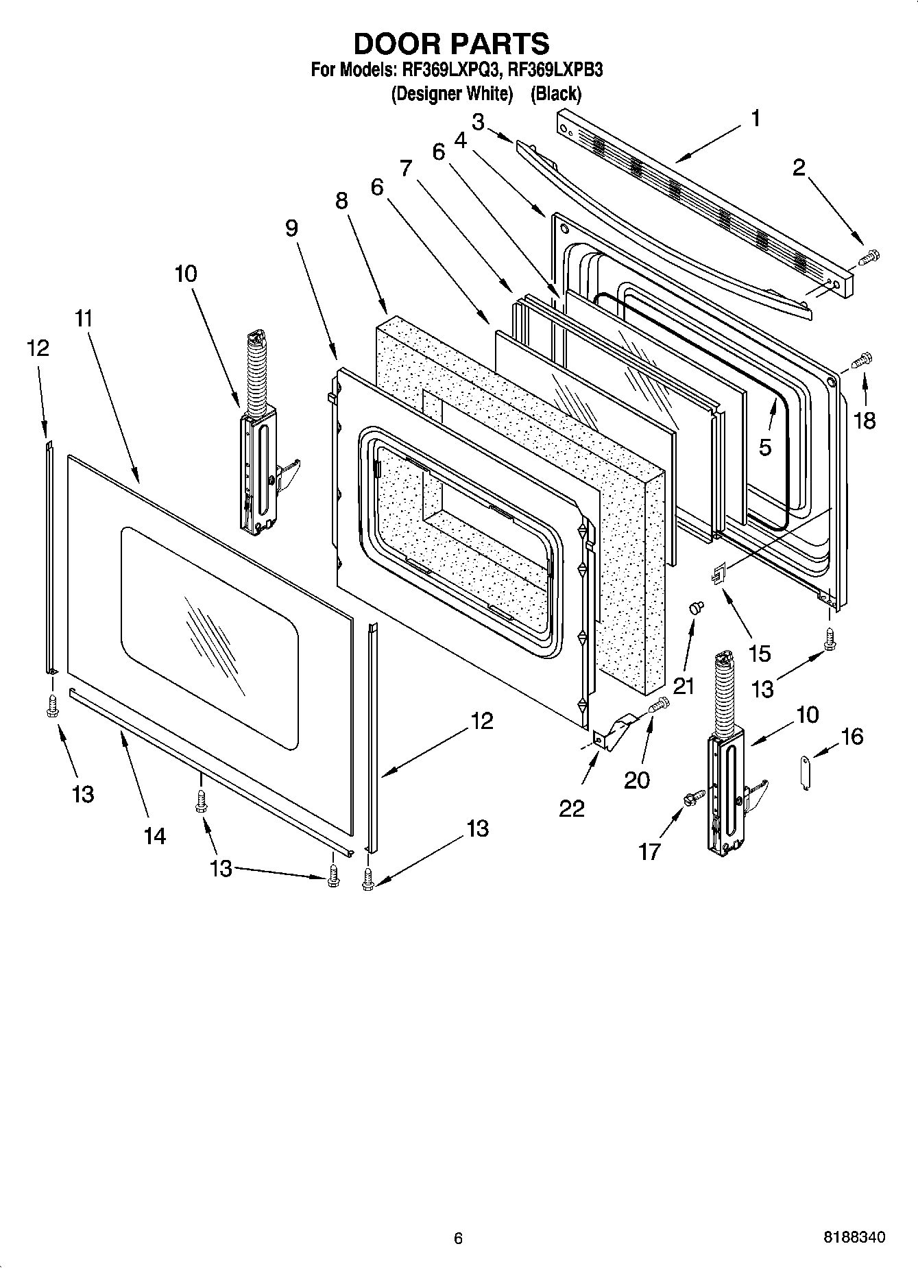05 - DOOR PARTS, OPTIONAL PARTS (NOT INCLUDED)
