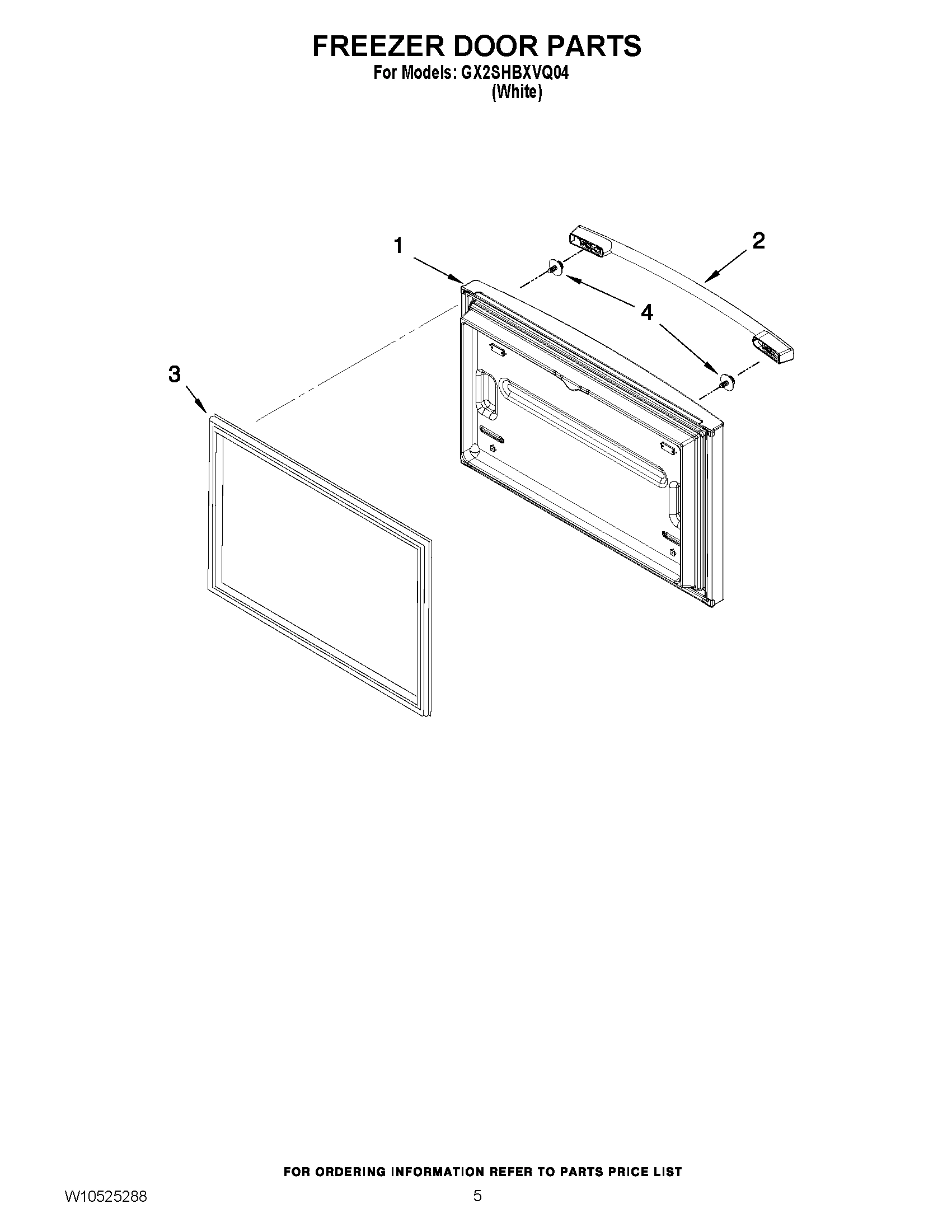 03 - FREEZER DOOR PARTS