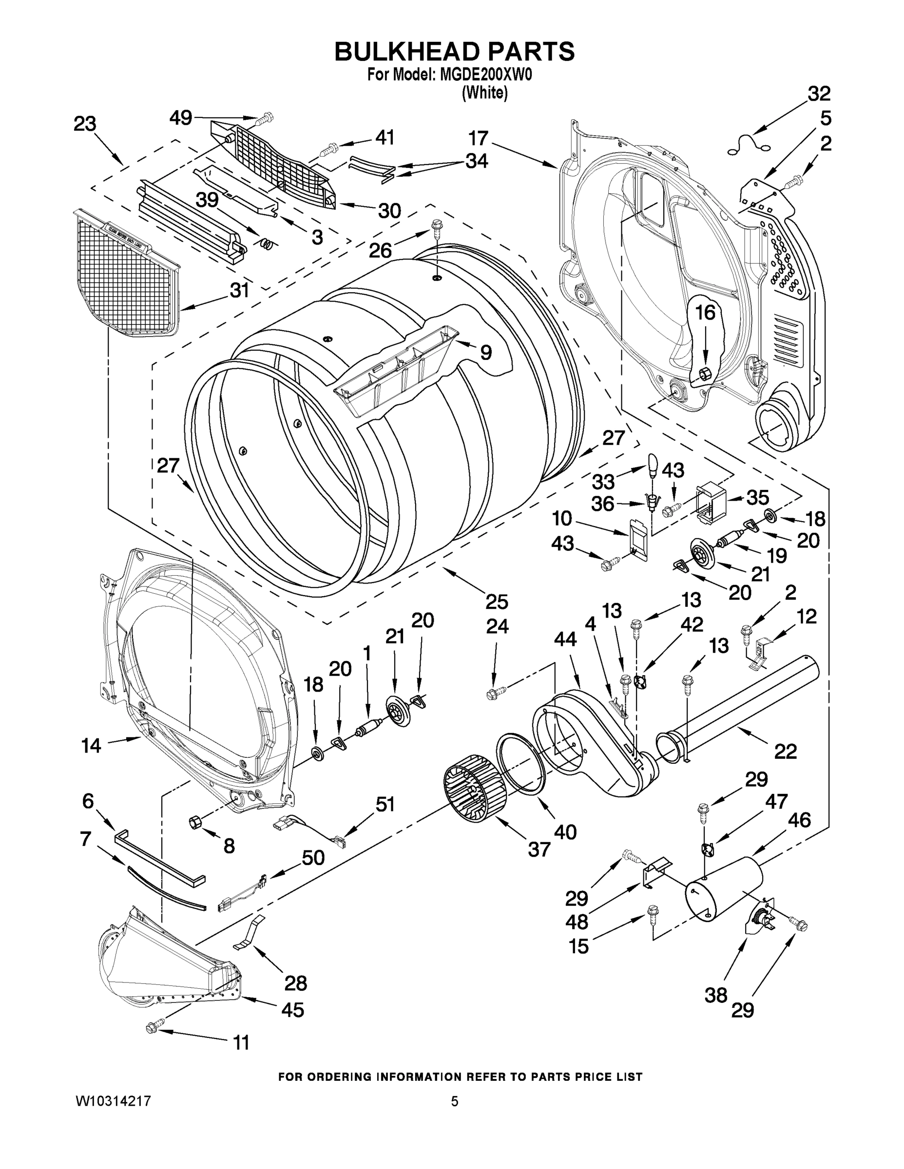 03 - BULKHEAD PARTS