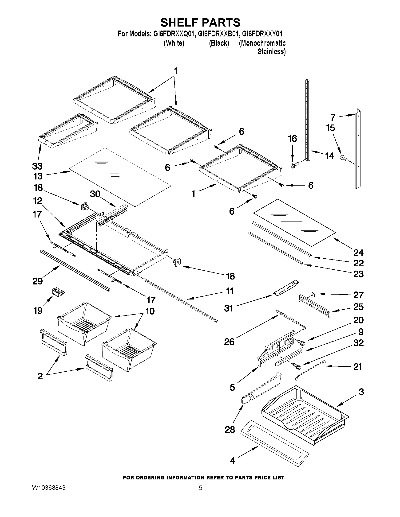 03 - SHELF PARTS