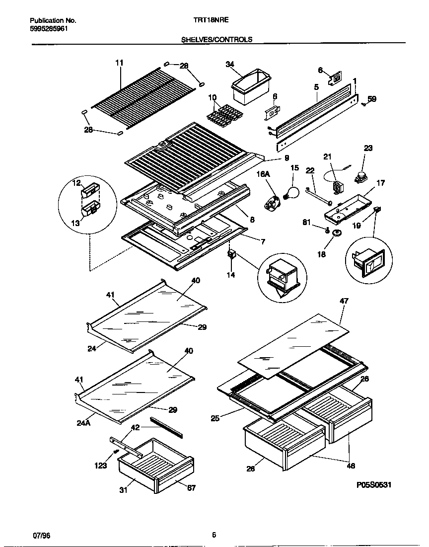 04 - SHELVES/CONTROLS