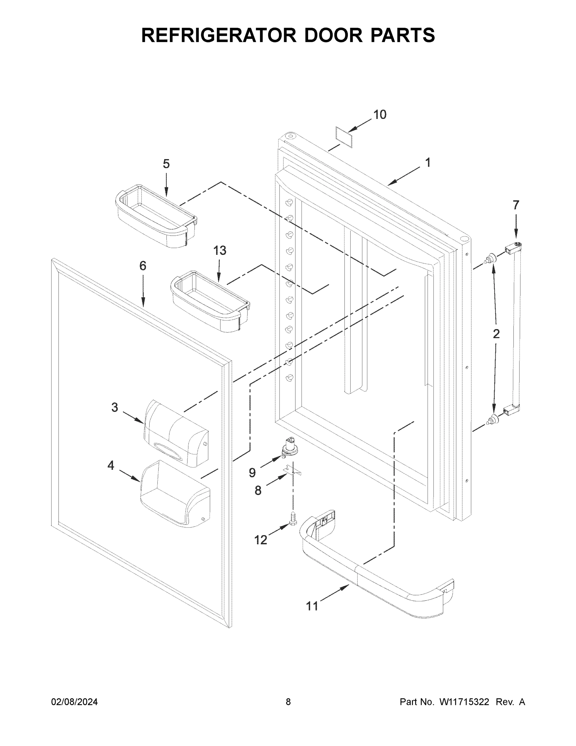 05 - REFRIGERATOR DOOR PARTS