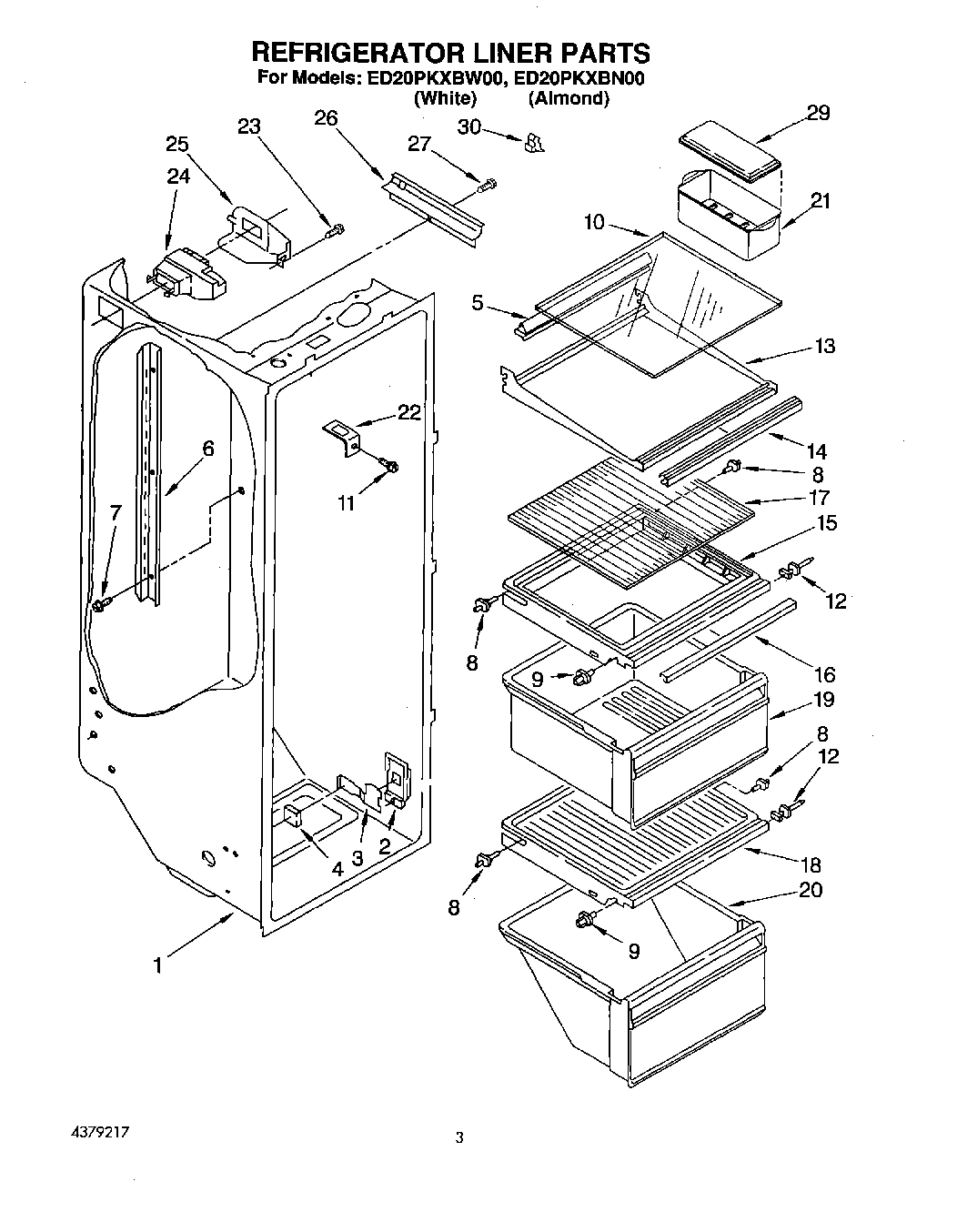 02 - REFRIGERATOR LINER