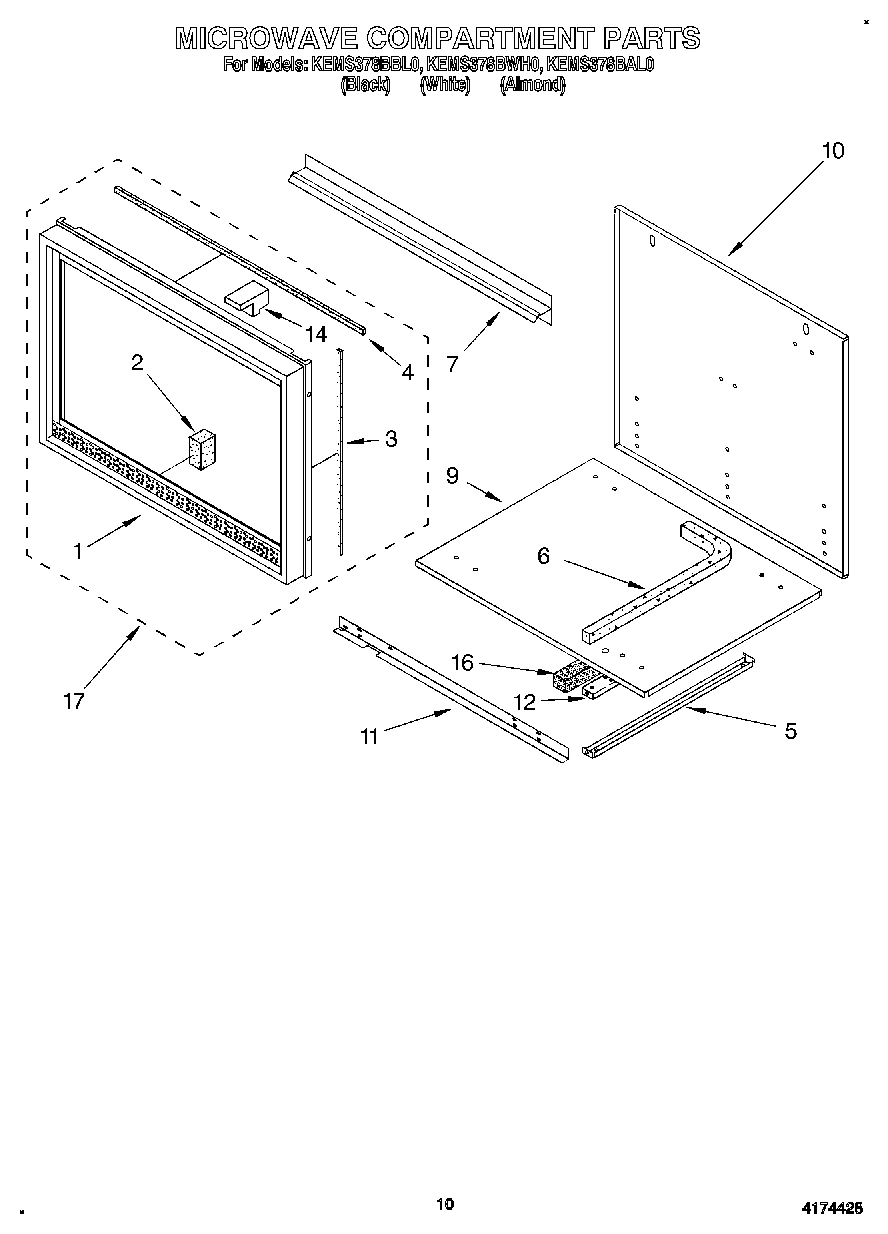 08 - MICROWAVE COMPARTMENT