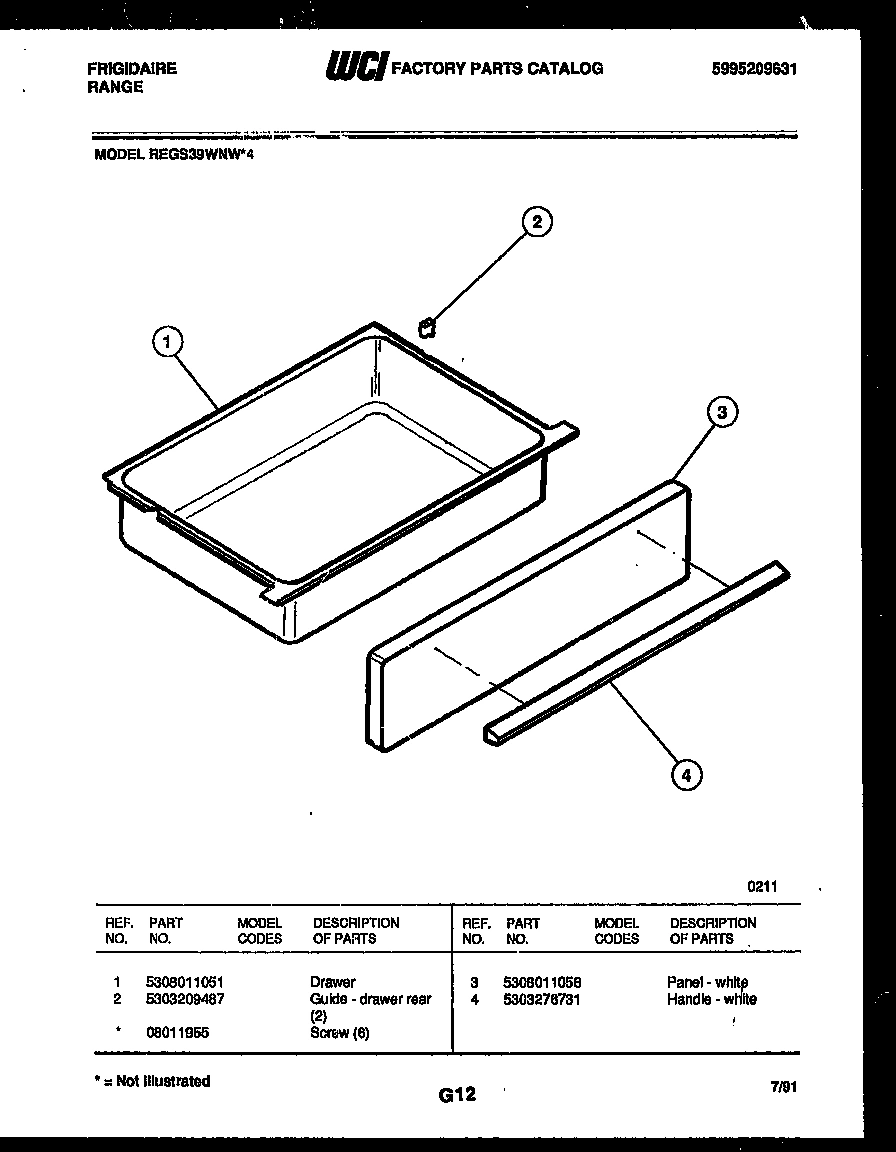 06 - DRAWER PARTS