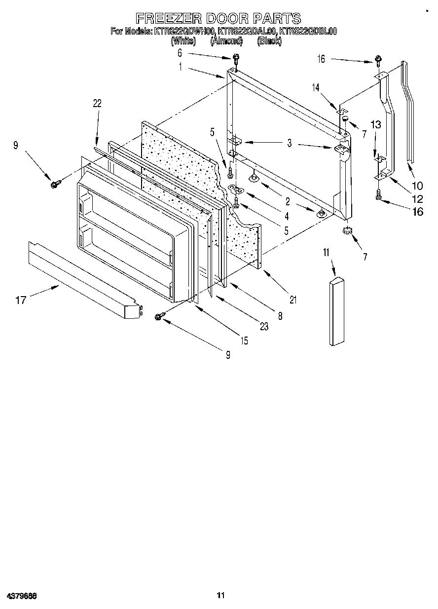 06 - FREEZER DOOR