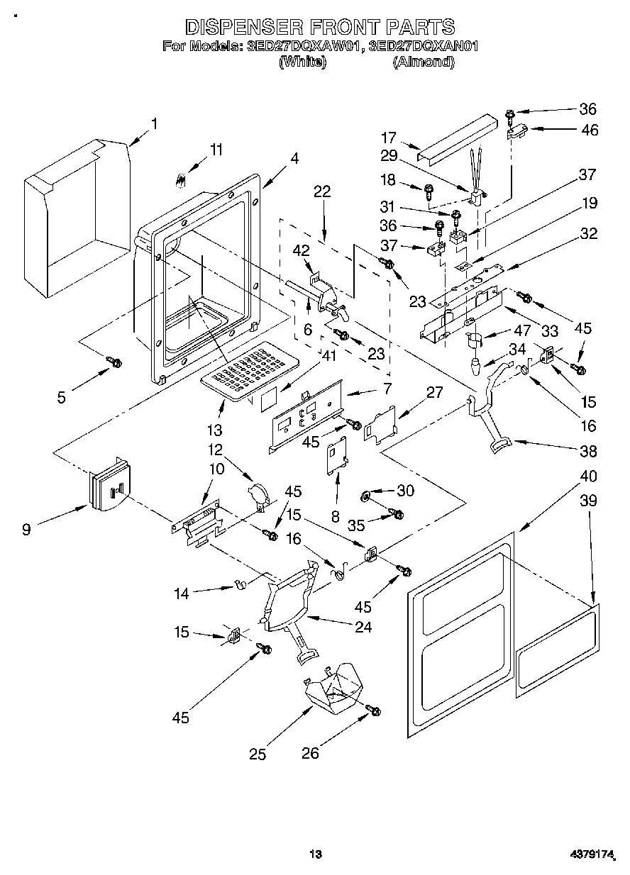 08 - DISPENSER FRONT