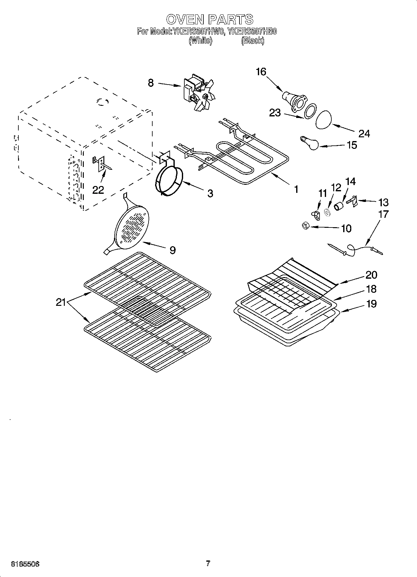 05 - OVEN PARTS