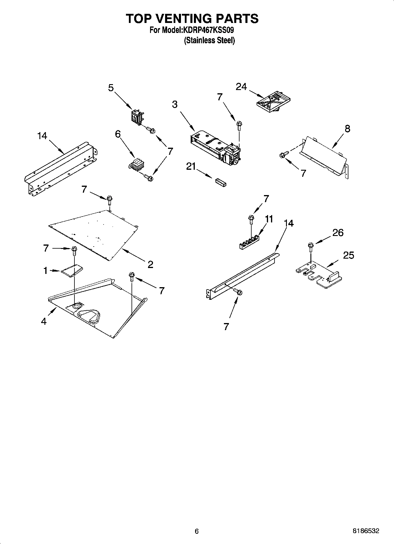 05 - TOP VENTING PARTS