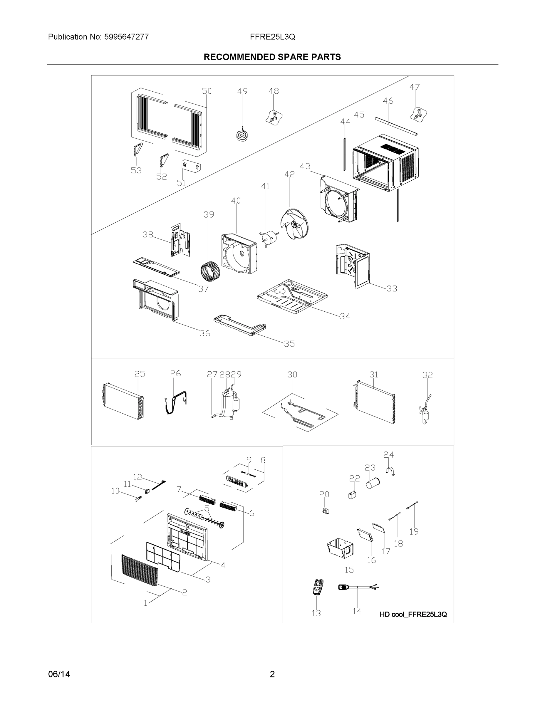 02 - RECOMMENDED SPARE PARTS
