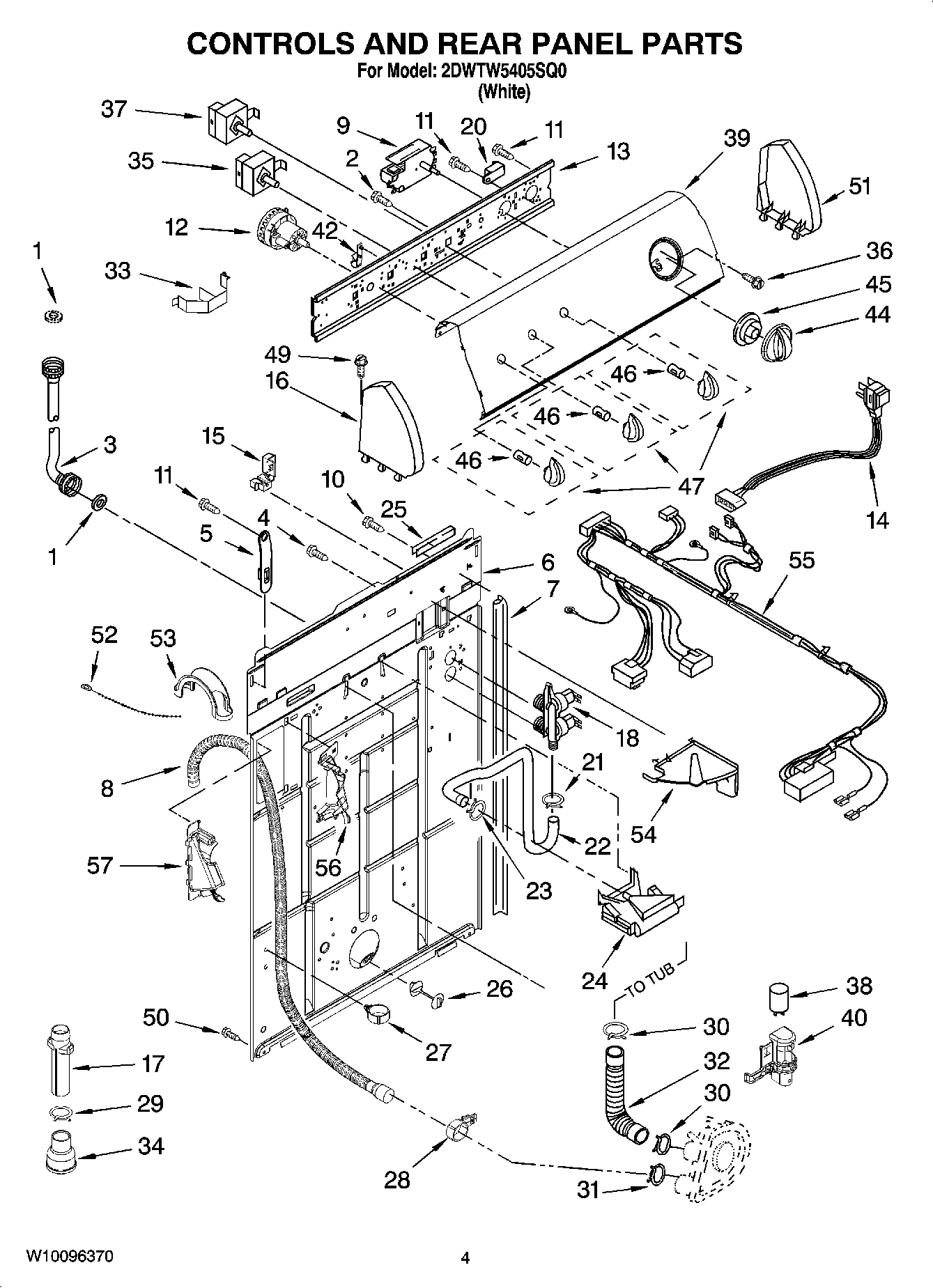 02 - CONTROLS AND REAR PANEL PARTS