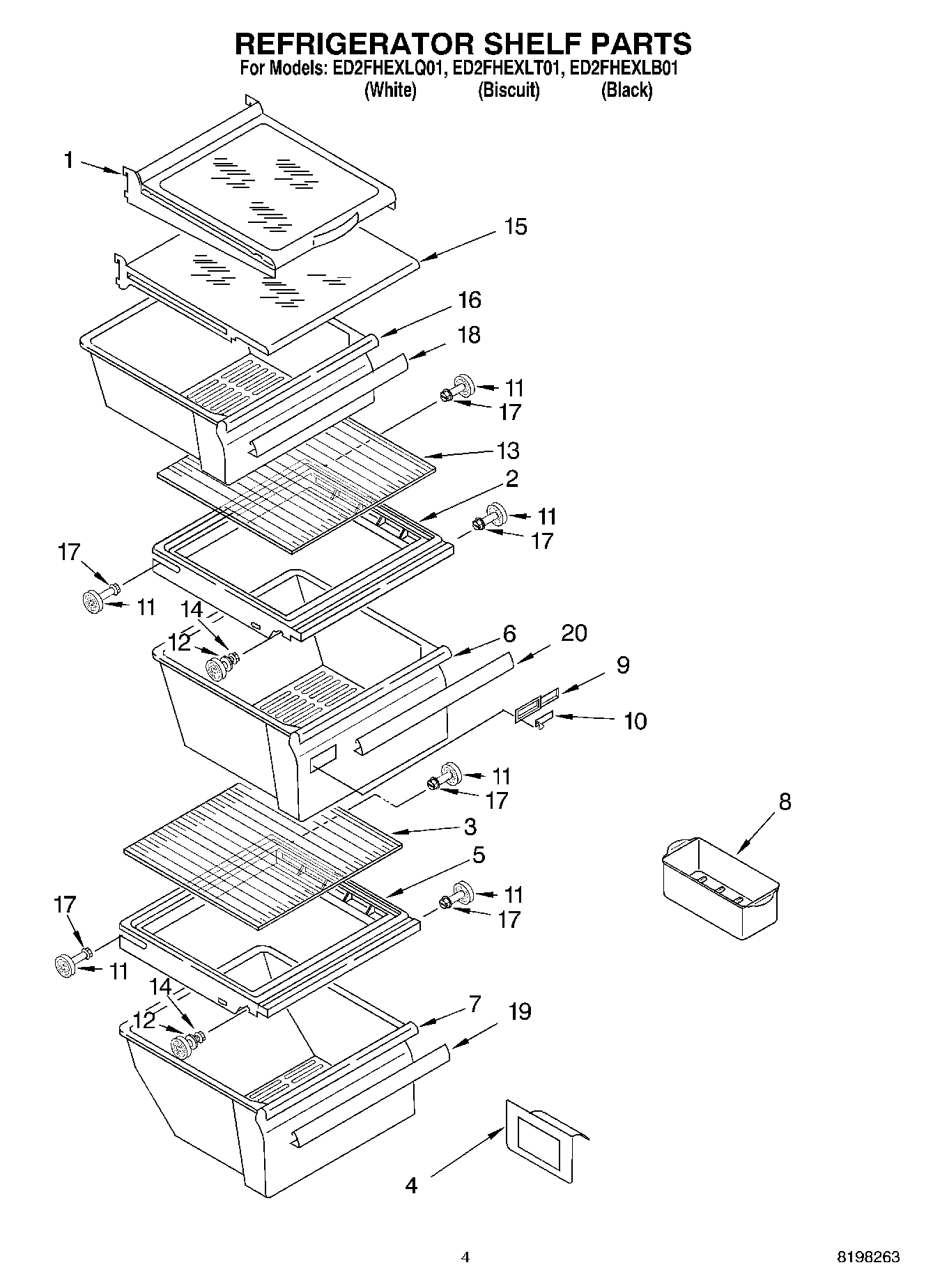 03 - REFRIGERATOR SHELF