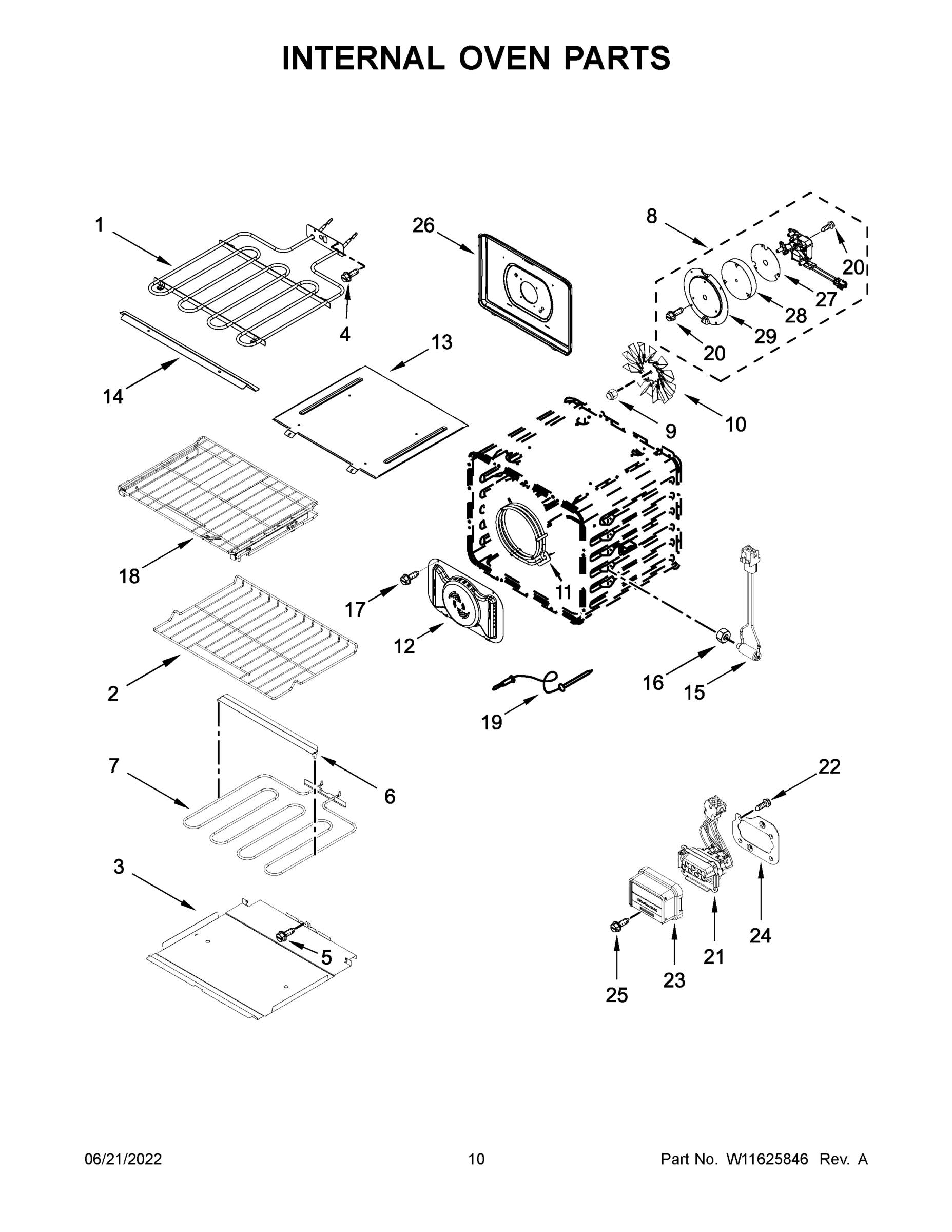 06 - INTERNAL OVEN PARTS