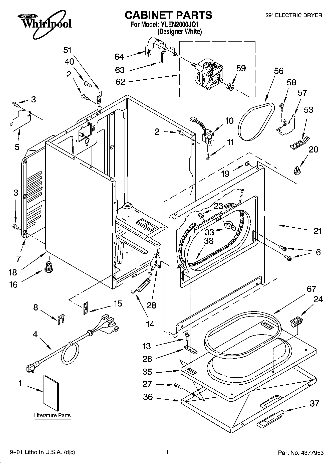 01 - CABINET PARTS