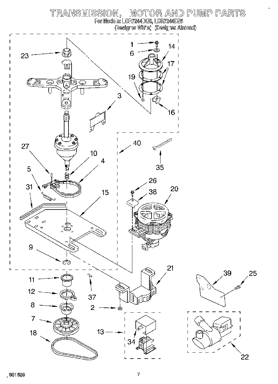 04 - TRANSMISSION, MOTOR AND PUMP