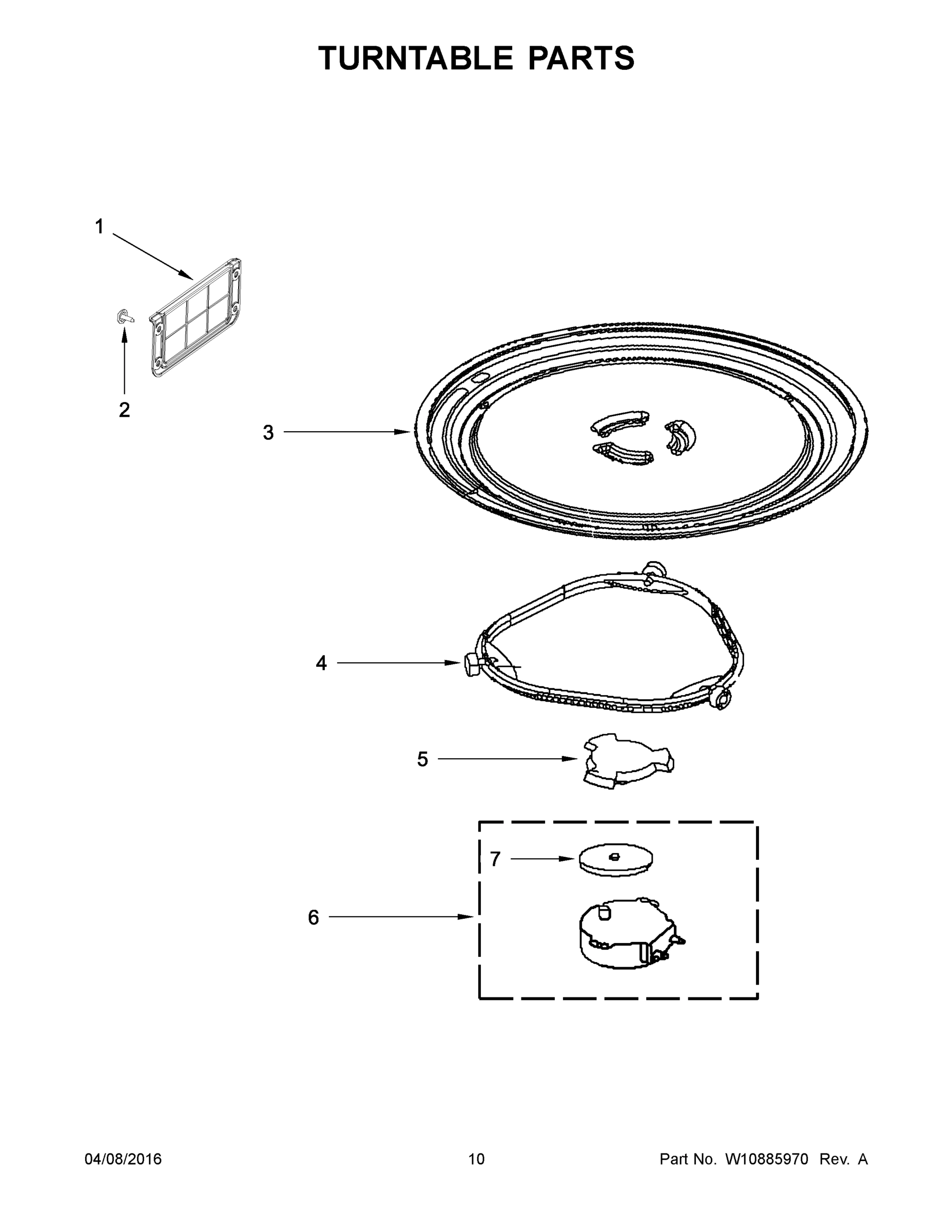 06 - TURNTABLE PARTS