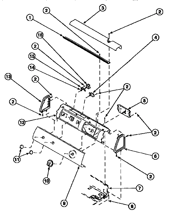 05 - GRAPHIC PANEL, CONTROL HOOD AND CONTROLS