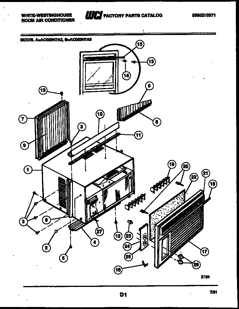 02 - CABINET PARTS