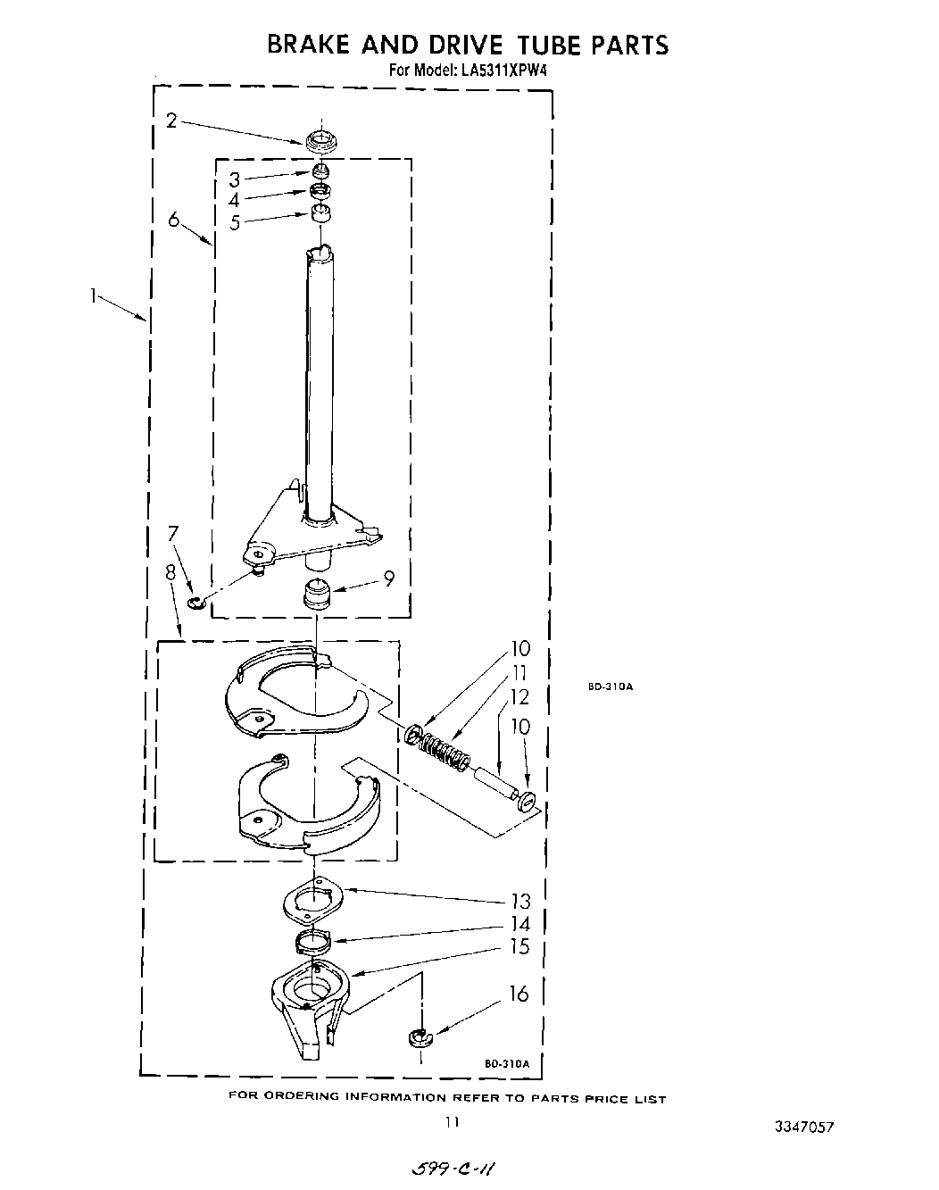 09 - BRAKE AND DRIVE TUBE