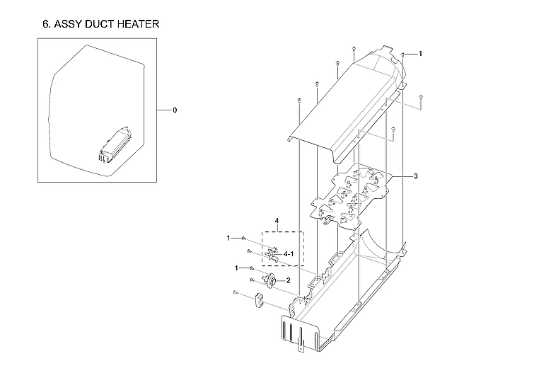 Heater Duct Assembly