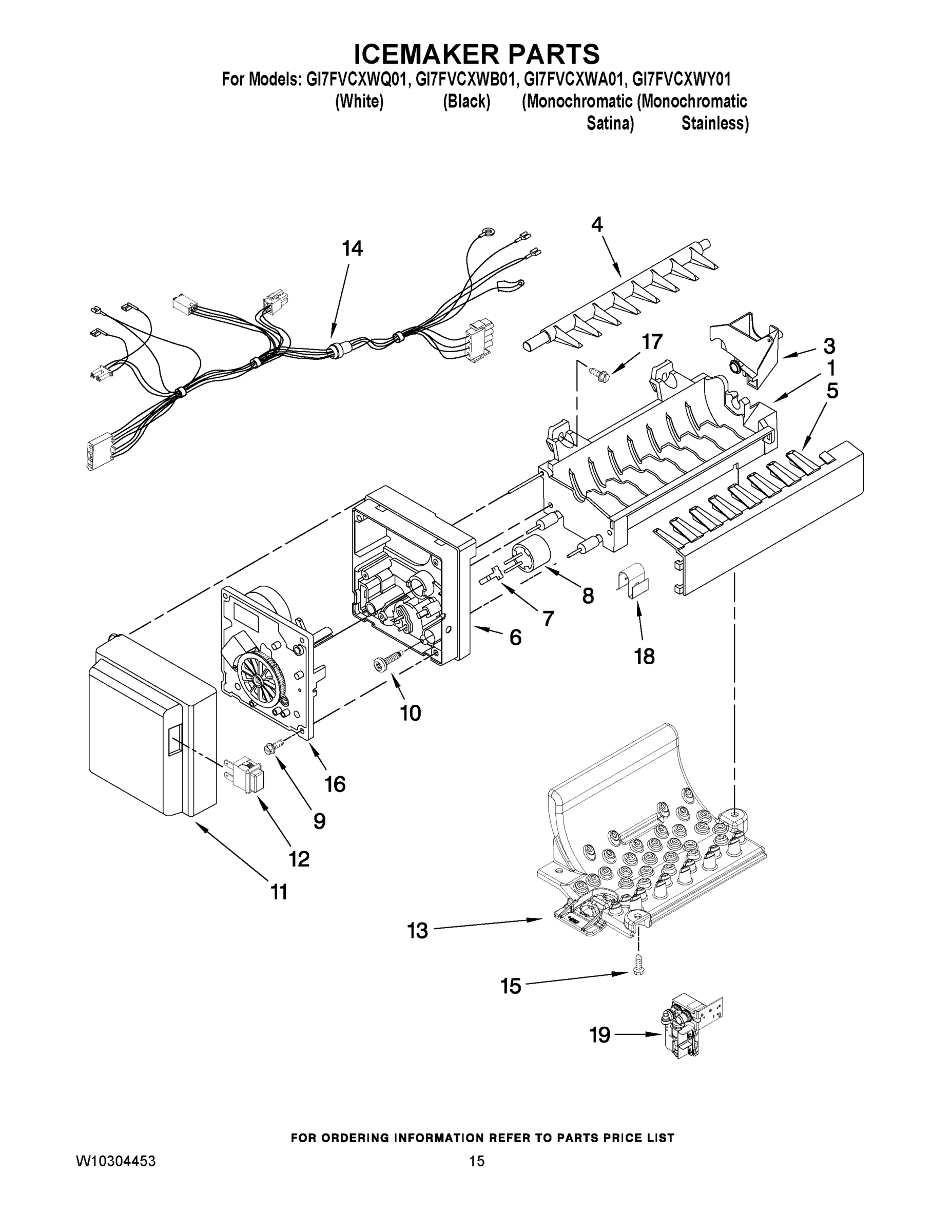 08 - ICEMAKER PARTS