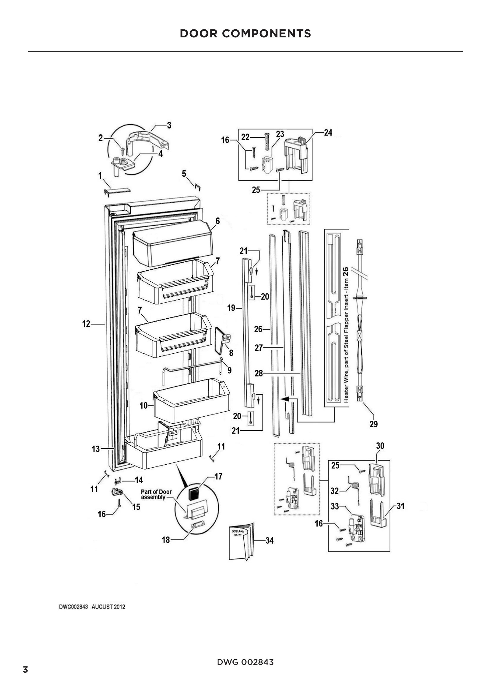 DOOR COMPONENTS