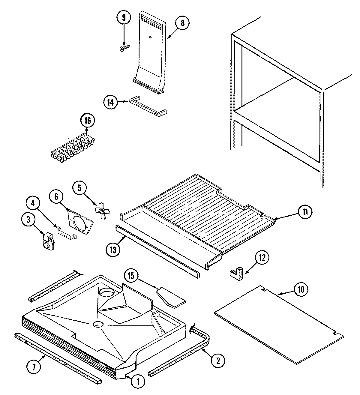 01 - FREEZER COMPARTMENT