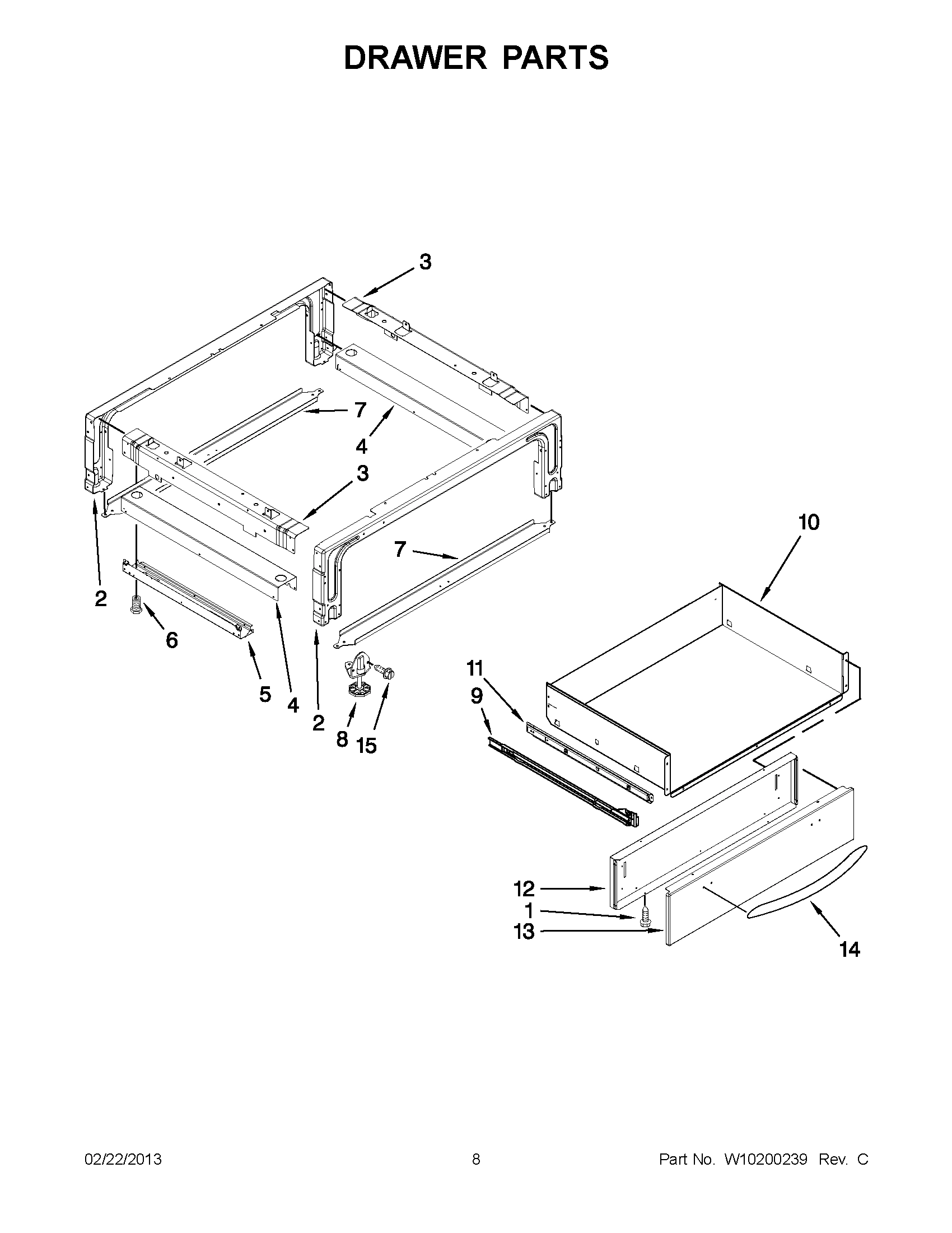 04 - DRAWER PARTS