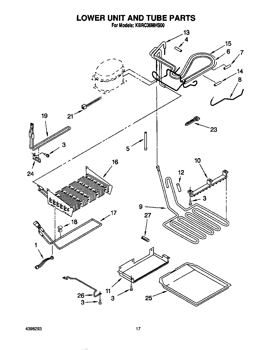 10 - LOWER UNIT AND TUBE