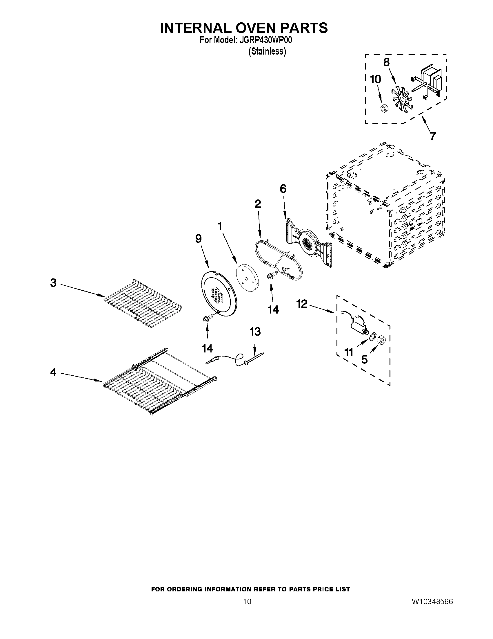 07 - INTERNAL OVEN PARTS