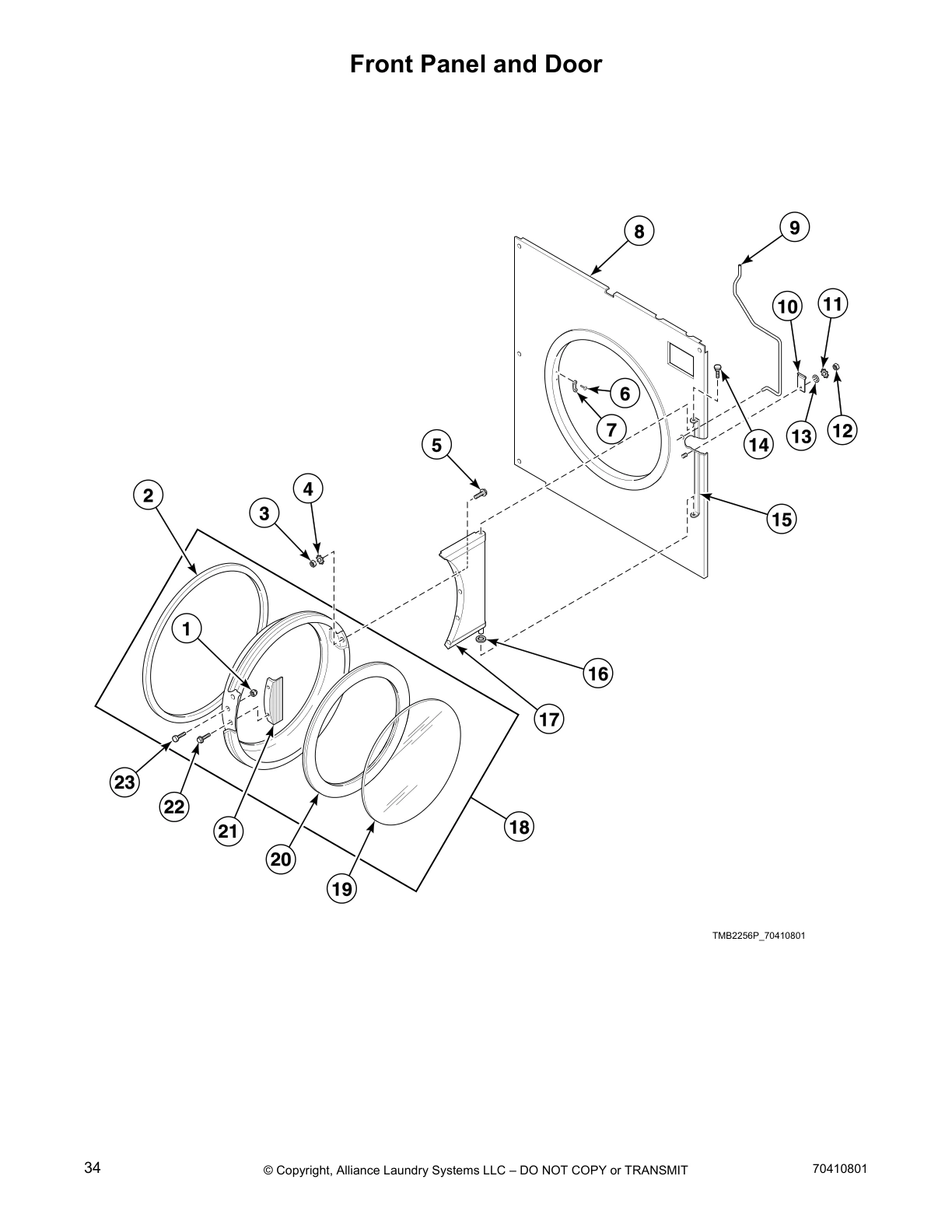 Front Panel and Door