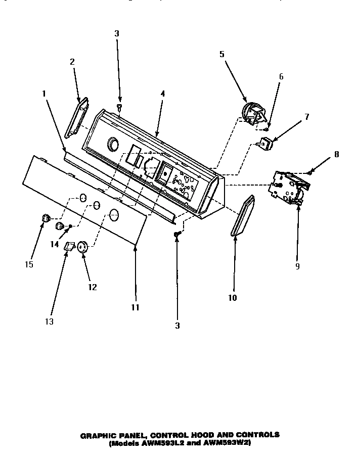 08 - GRAPHIC PANEL, CONTROL HOOD & CONTROLS