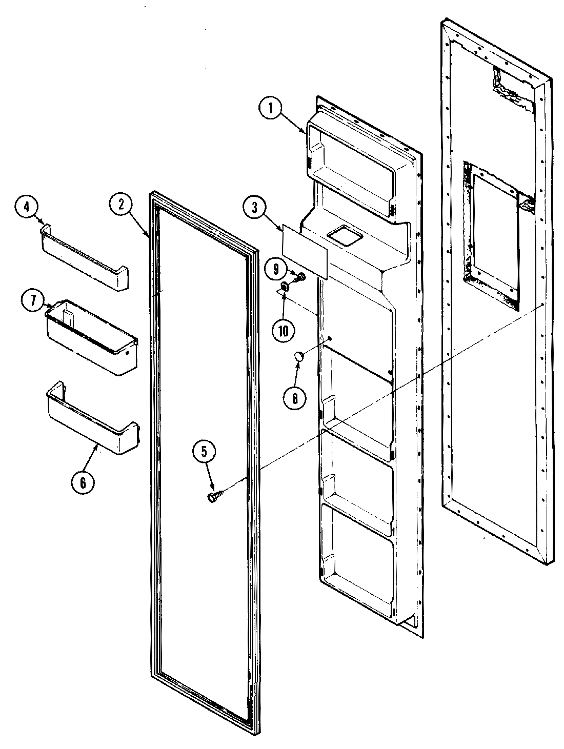 02 - FREEZER INNER DOOR
